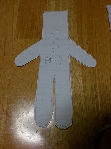 人形　型紙